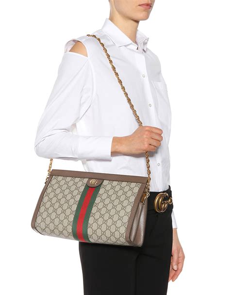 gucci metallic tote with metallic gg logo|gucci ophidia shoulder bag black.